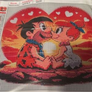 Charming Couple Diamond Art Kit New, Relaxing